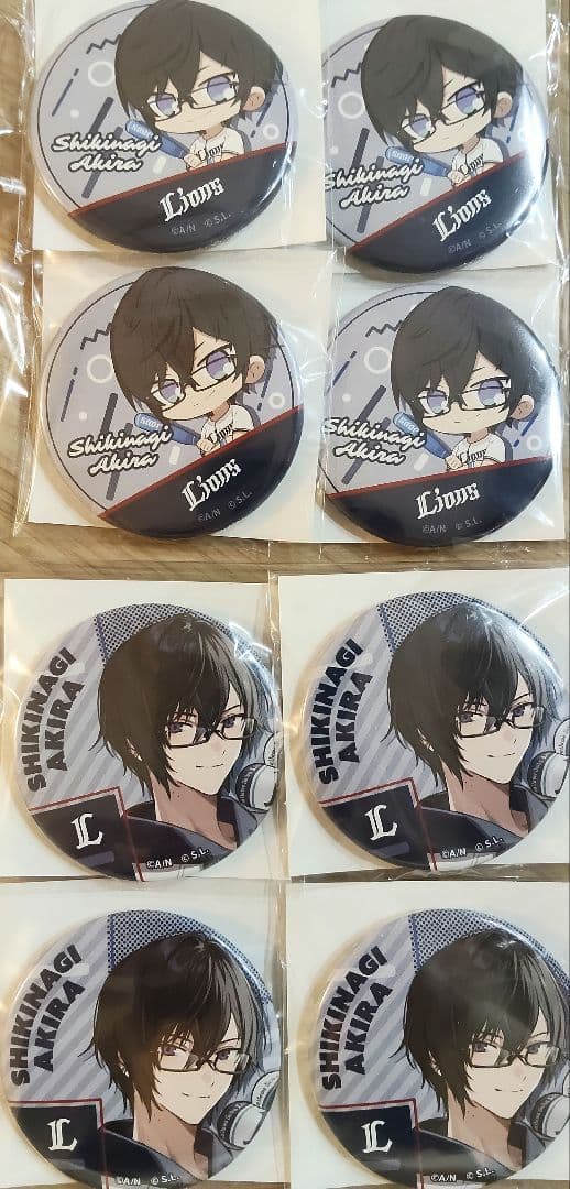 にじさんじ 戌亥とこ 缶バッジ 未開封北海道日本ハムファイターズ