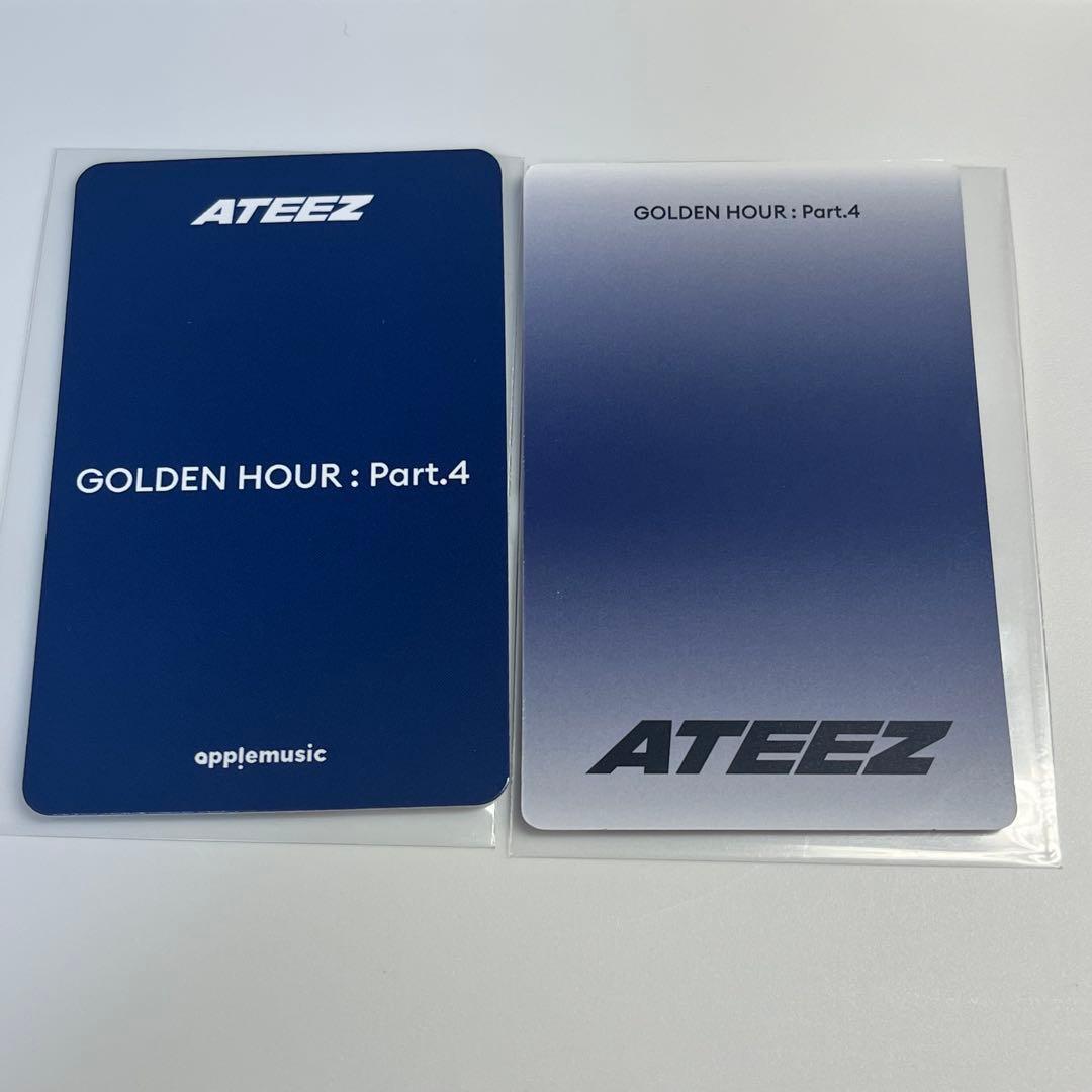 ateez ウヨン GOLDEN HOUR 特典 トレカ applemusic - メルカリ