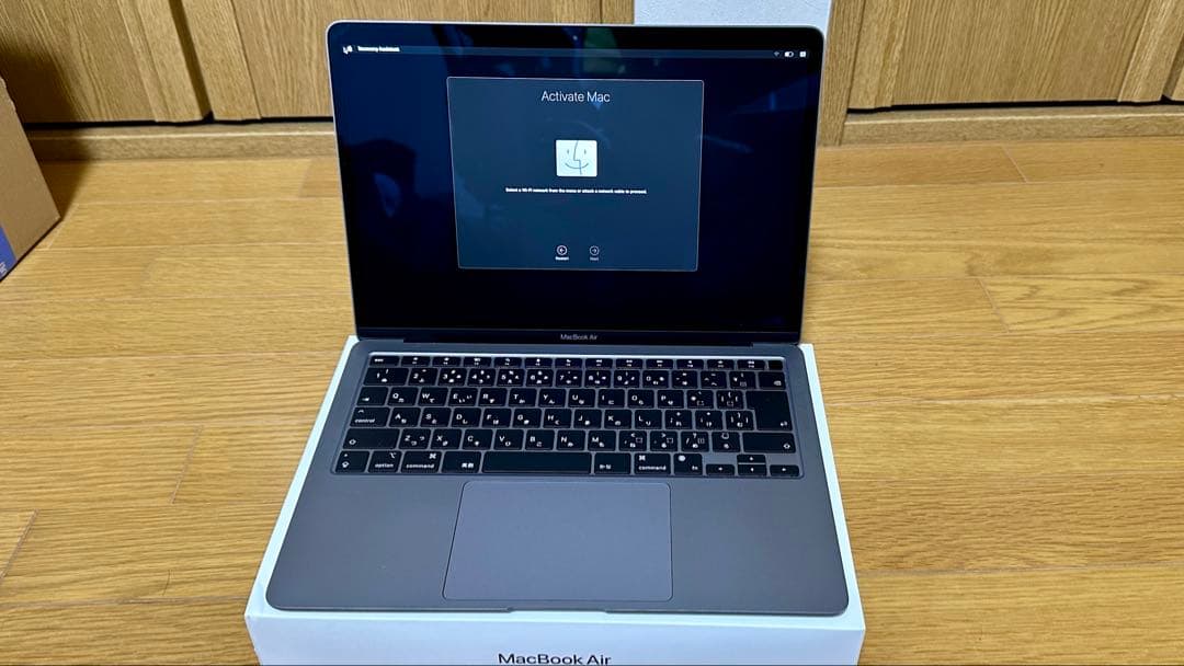 ジャンク品】Apple MacBook スペースグレー 本体 Apple MacBook Air M1