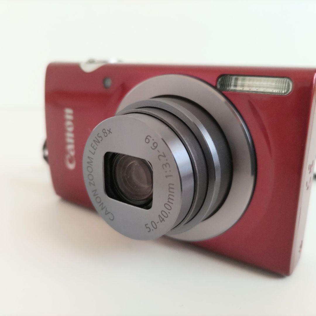 極美品 Canon デジカメ IXY150 レッド