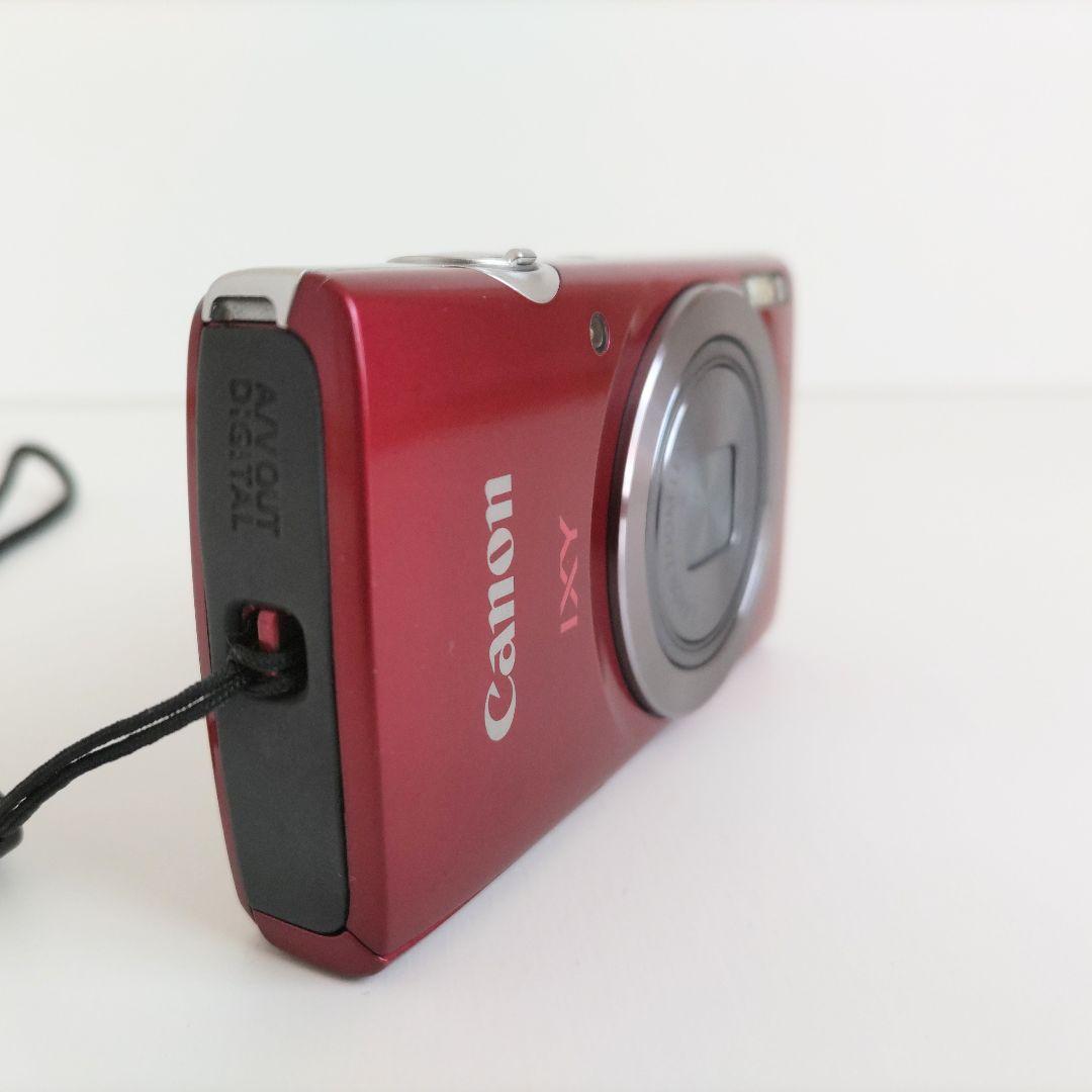 極美品 Canon デジカメ IXY150 レッド