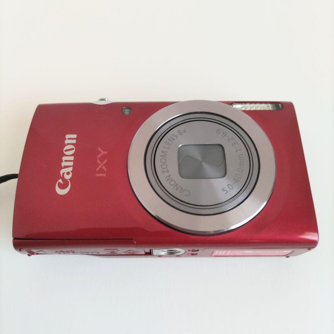 極美品 Canon デジカメ IXY150 レッド