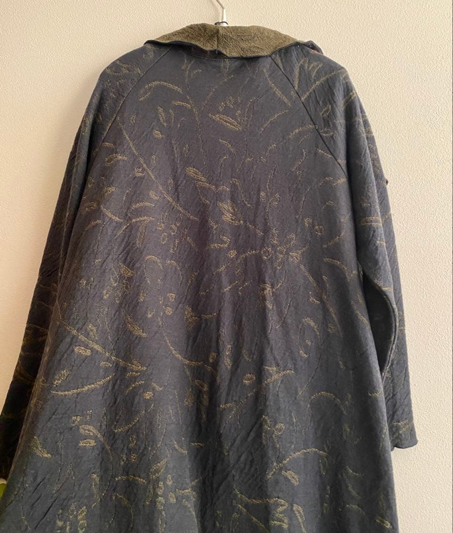 ヨーガンレール　24年秋　未使用　\"ハーブ\" ロングカーディガン　ババグーリ