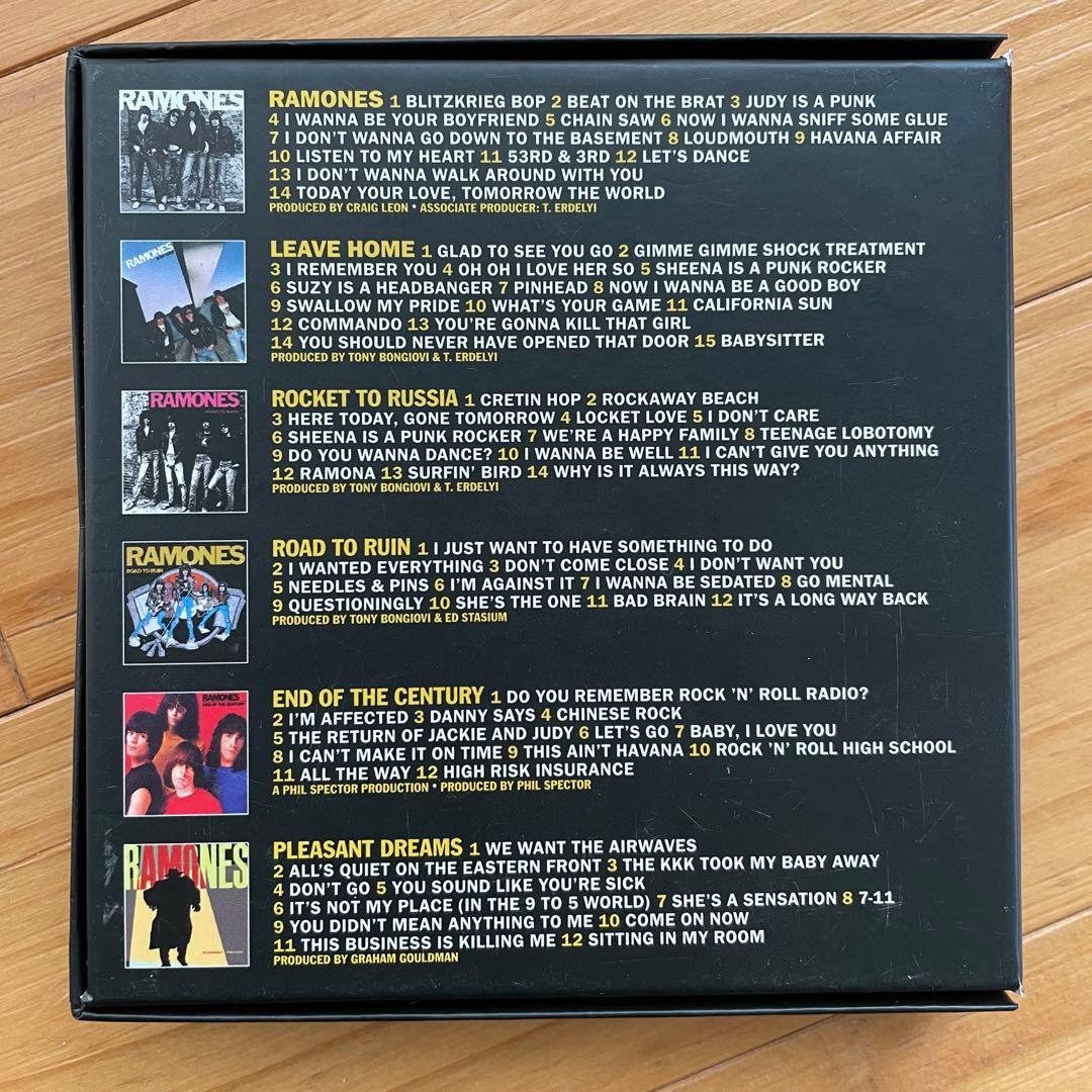 ラモーンズ CD Boxセット 6枚入り紙ジャケRamones - メルカリ
