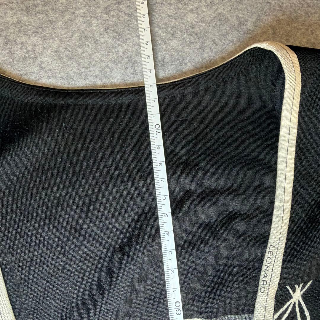 LEONARD レオナール シルクウール カーディガン Mサイズ - メルカリ