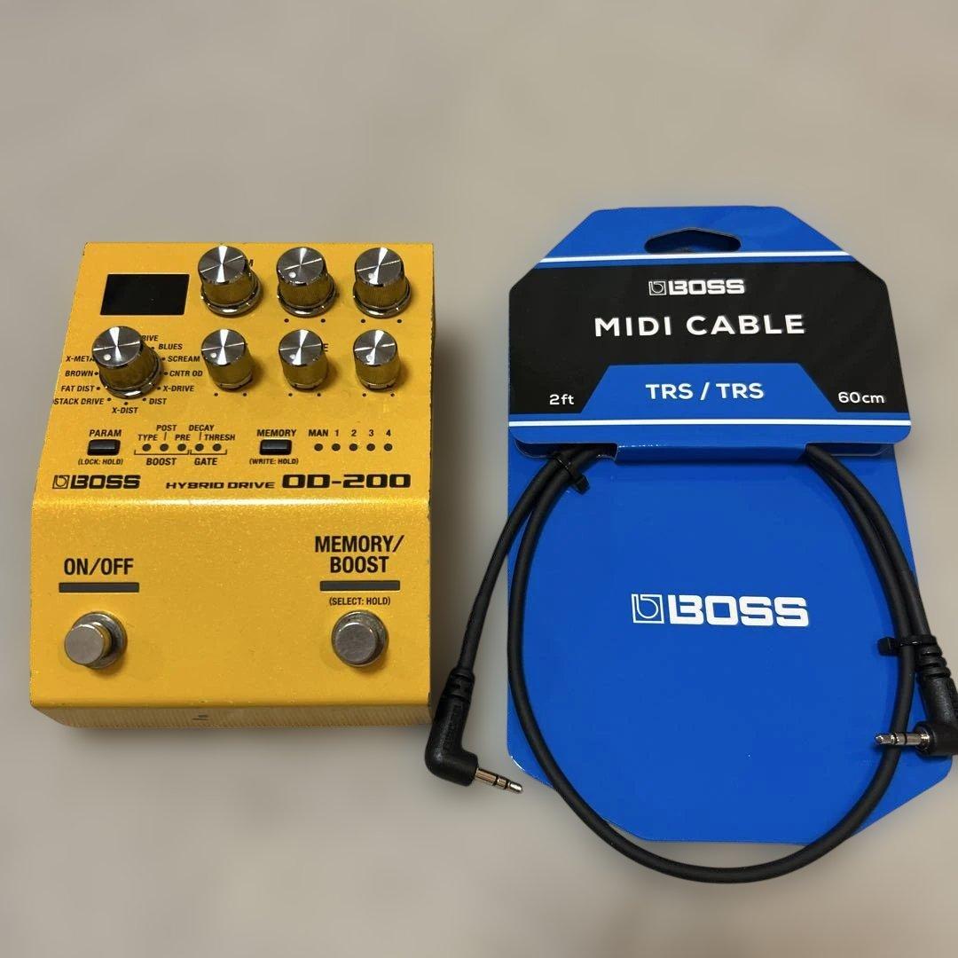 BOSS OD-200 ギターエフェクター おまけつき エフェクター】「BOSS OD-200」2019年10月19日(土)発売です!!【発売日