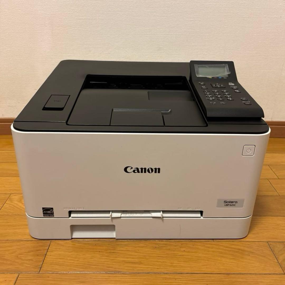 印刷506枚 Canonキヤノン LBP621C A4 カラーレーザープリンター Amazon.co.jp: Canon キヤノン A4カラーレーザープリンター Satera