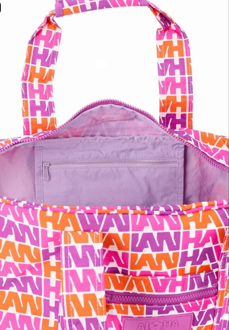 ハワイ限定アロハコレクションハワイアンエアライン バッグトート