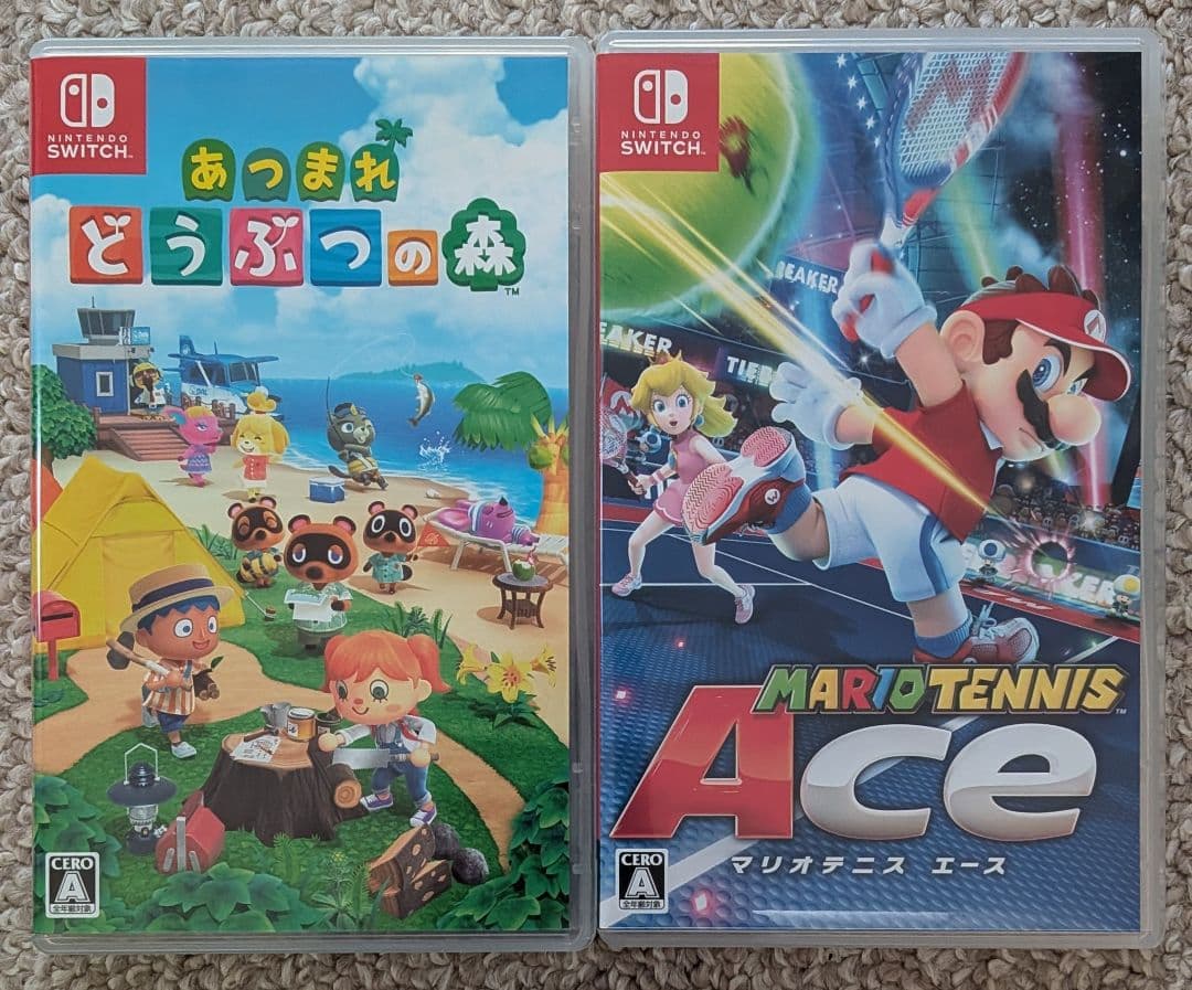 美品】Nintendo Switch Liteターコイズ+あつ森・マリオテニス