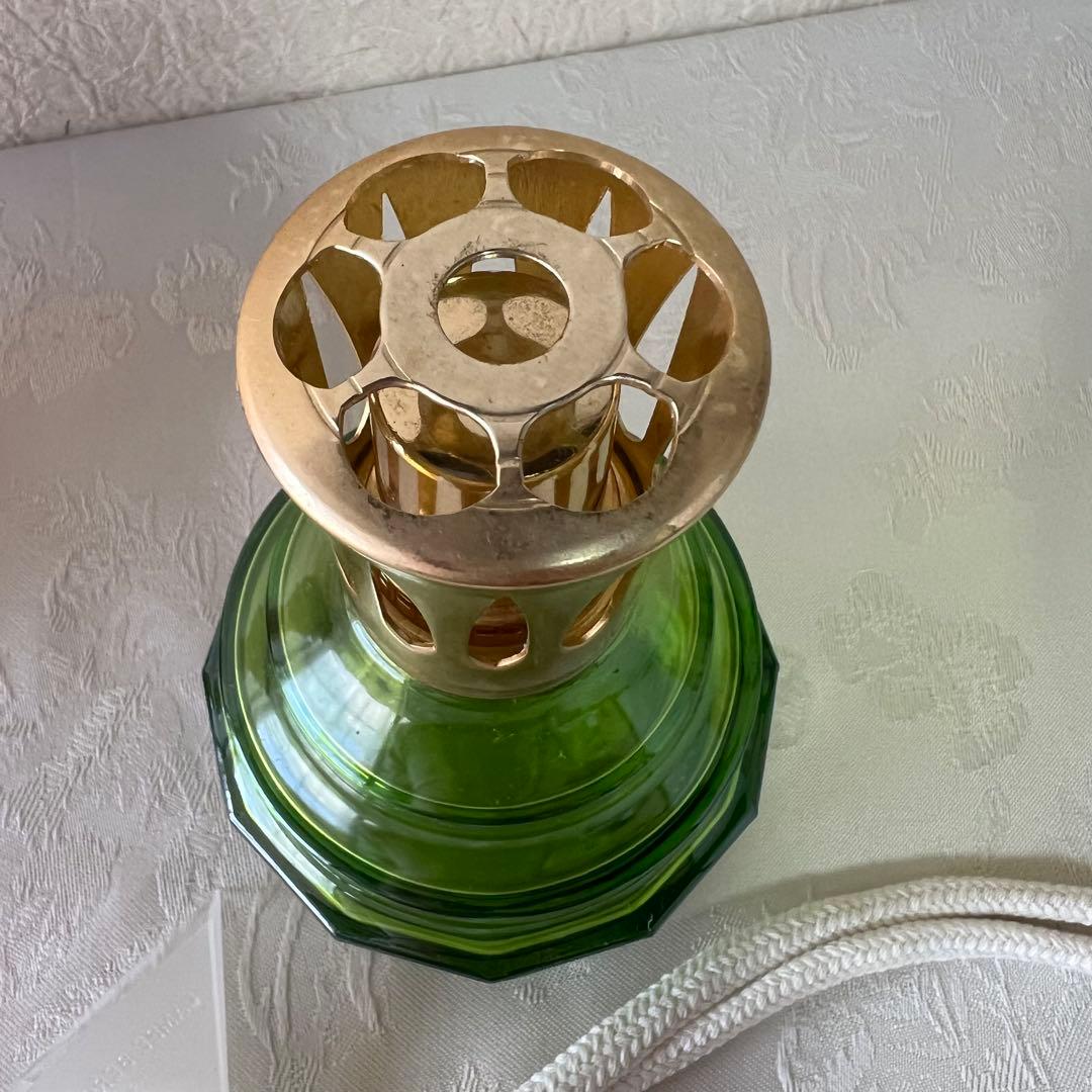 LAMPE BERGER 】定価1万☆美品☆アロマランプ☆フランス製☆グリーン