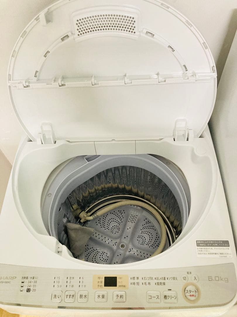 お買い得シャープ1人暮らし家電セット❗️大阪、大阪近郊配送と設置無料 6