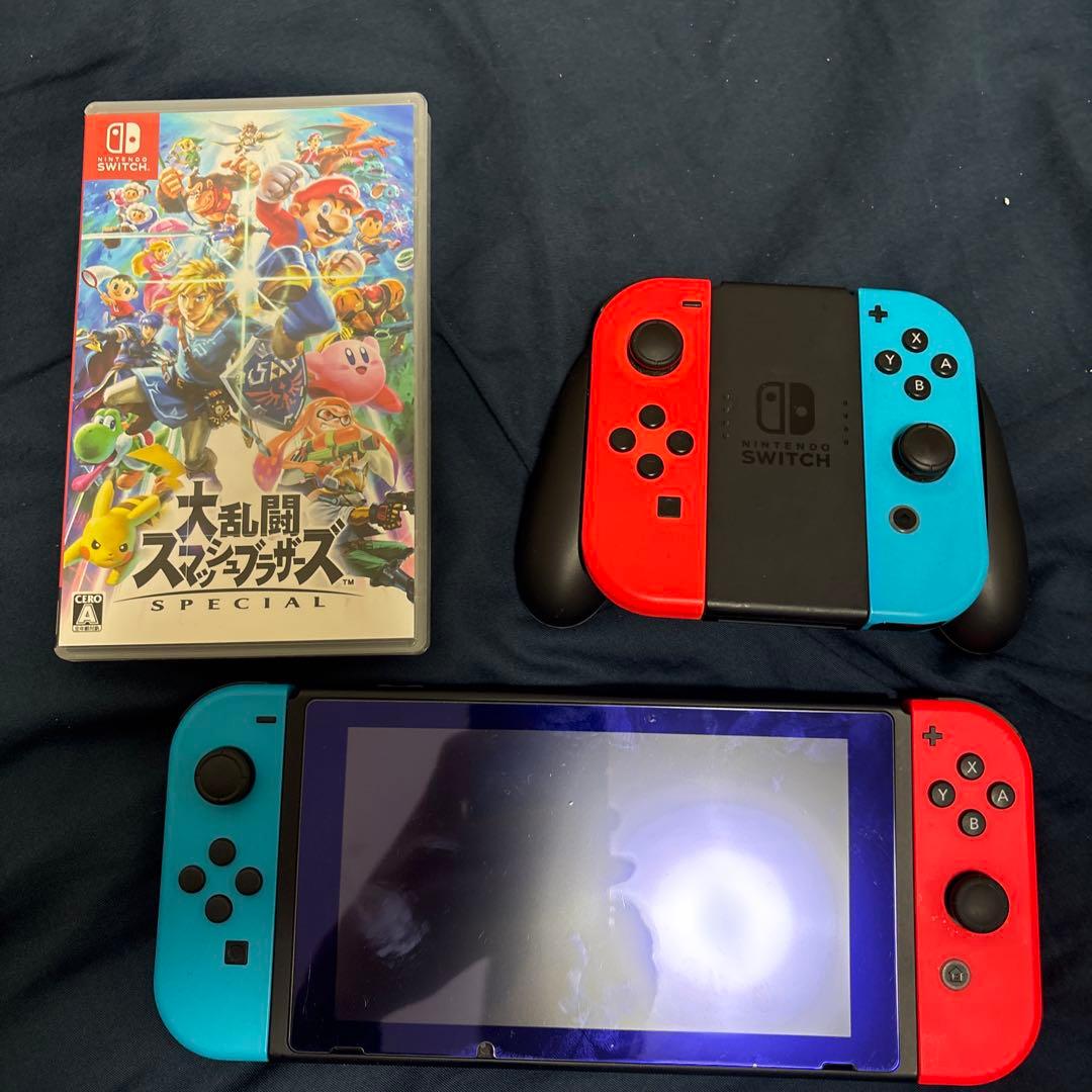 スイッチ本体、スマブラカセット - メルカリ