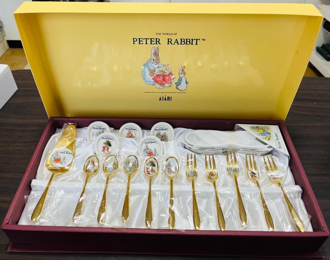 【今がお買い得】送料無料＆新品・未使用 ピーターラビット カトラリーセット 新品未使用)ピーターラビット カトラリーセット 5本日本製 - メルカリ