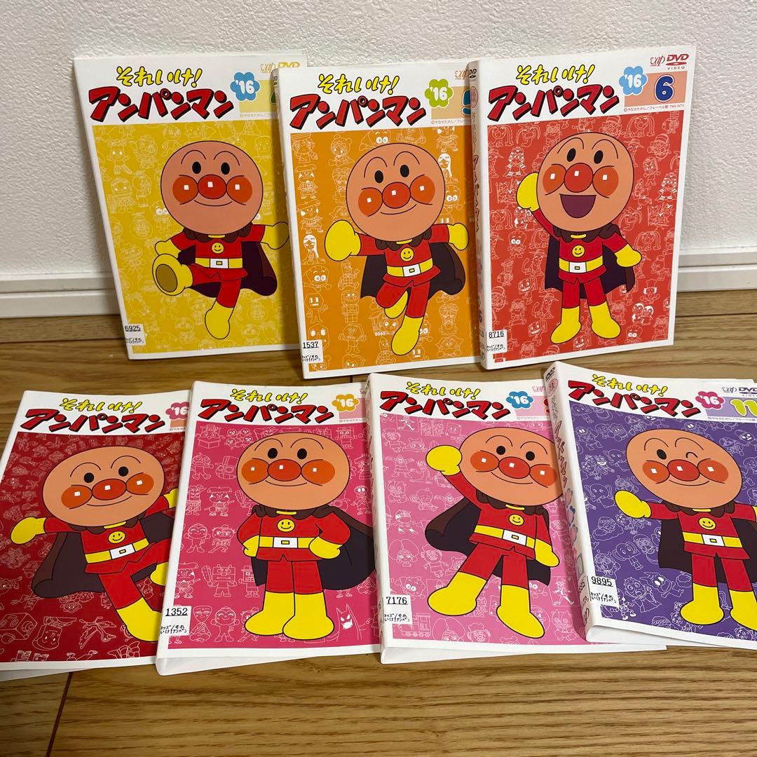 それいけ!アンパンマン'16 dvd 7巻セット レンタル落ち - メルカリ