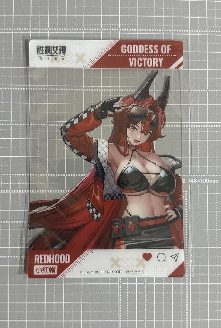 勝利の女神 NIKKE レッドフード グッドスマイル cafe 6点セット - メルカリ