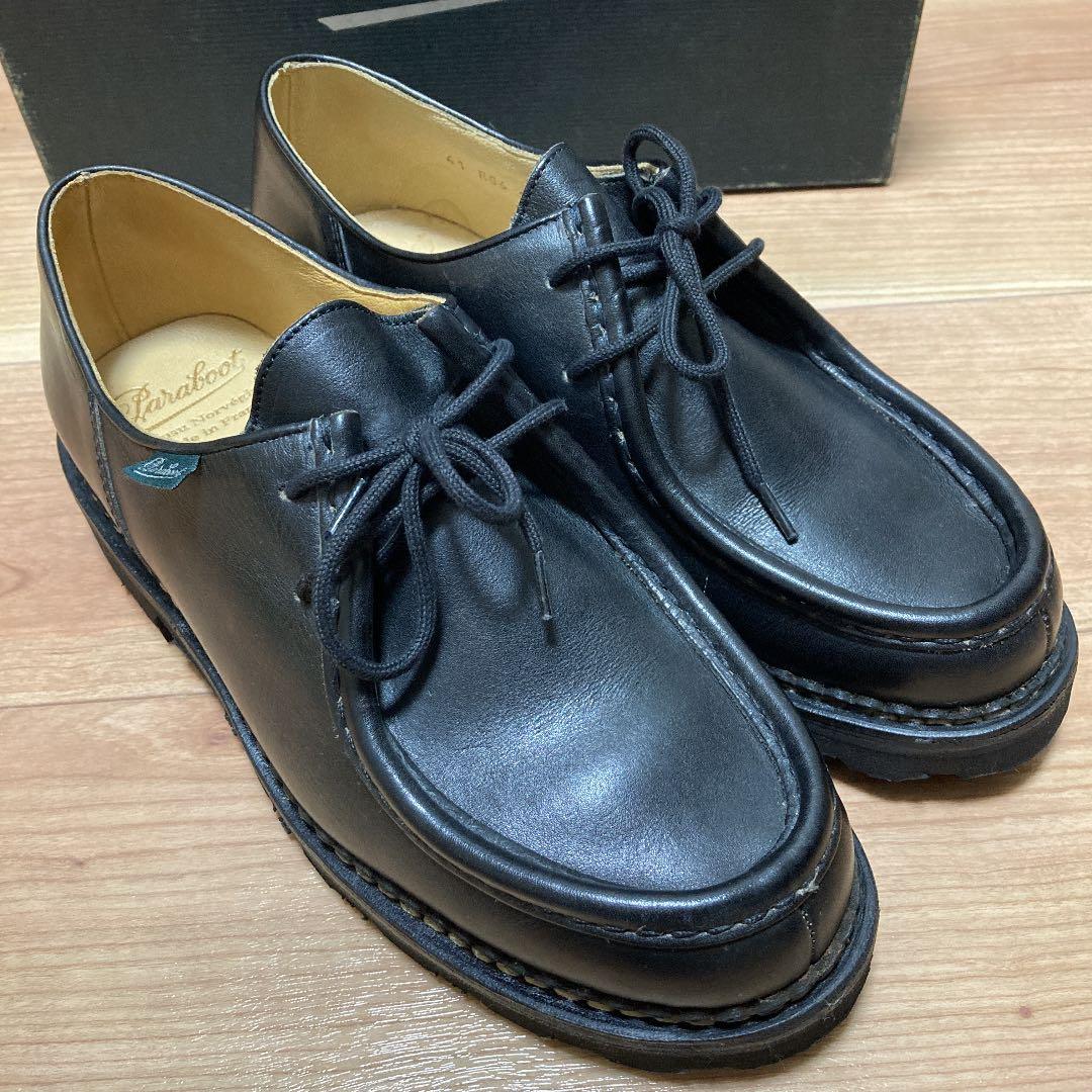 Paraboot】96年製 デカタグヌバック ミカエル マルシェ 42