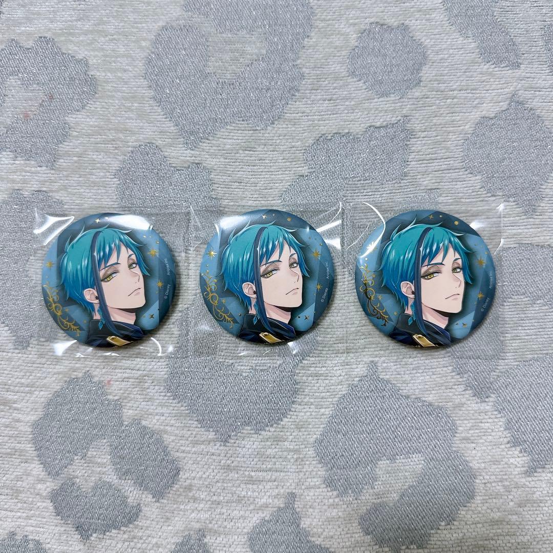 ツイステ】ブレイジングジュエル フロイド 缶バッジ