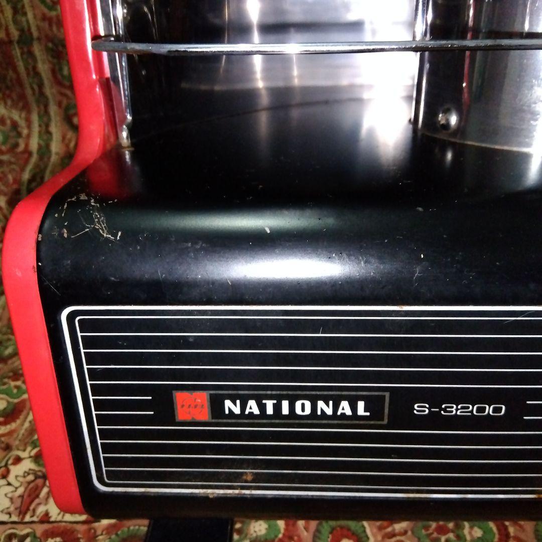 昭和レトロ】希少♢NATIONAL S-3200 ストーブ 赤黒…LPガス用 - メルカリ