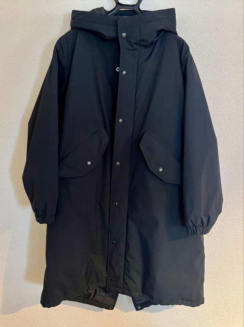 UNIQLO(ユニクロ) エンジニアドガーメンツ　パフテックフードコート　黒 M ユニクロ x エンジニアドガーメンツが23年秋冬コレクションを発表