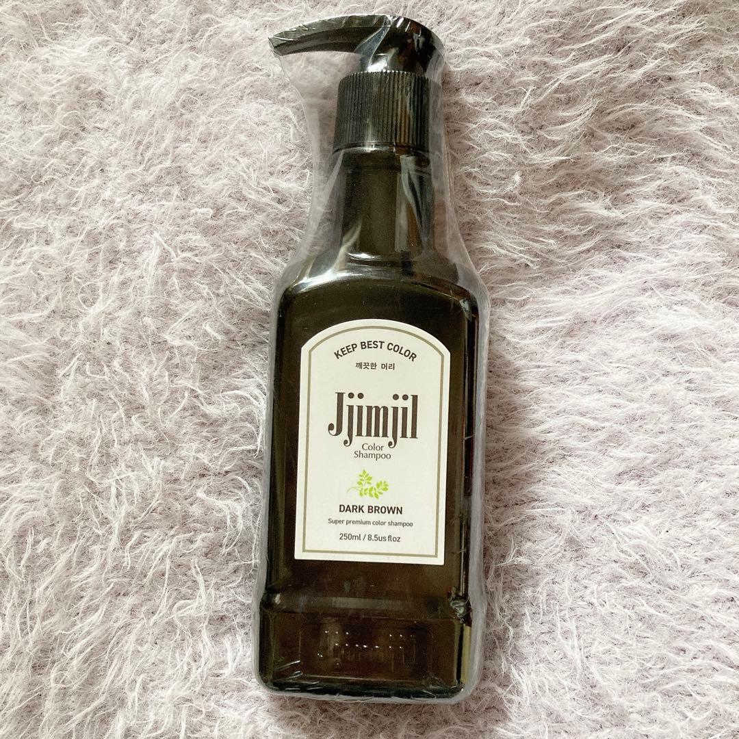 Jjimjil ジムジル カラーシャンプー ダークブラウン 250ml - メルカリ
