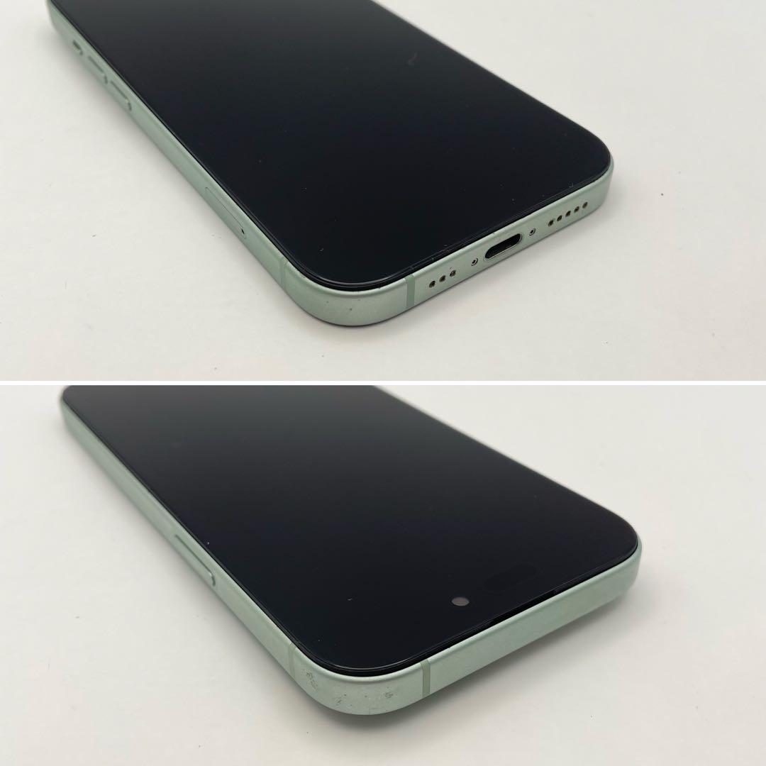 iPhone 15 256GB 大容量バッテリー新品100% SIMフリー 緑 - メルカリ