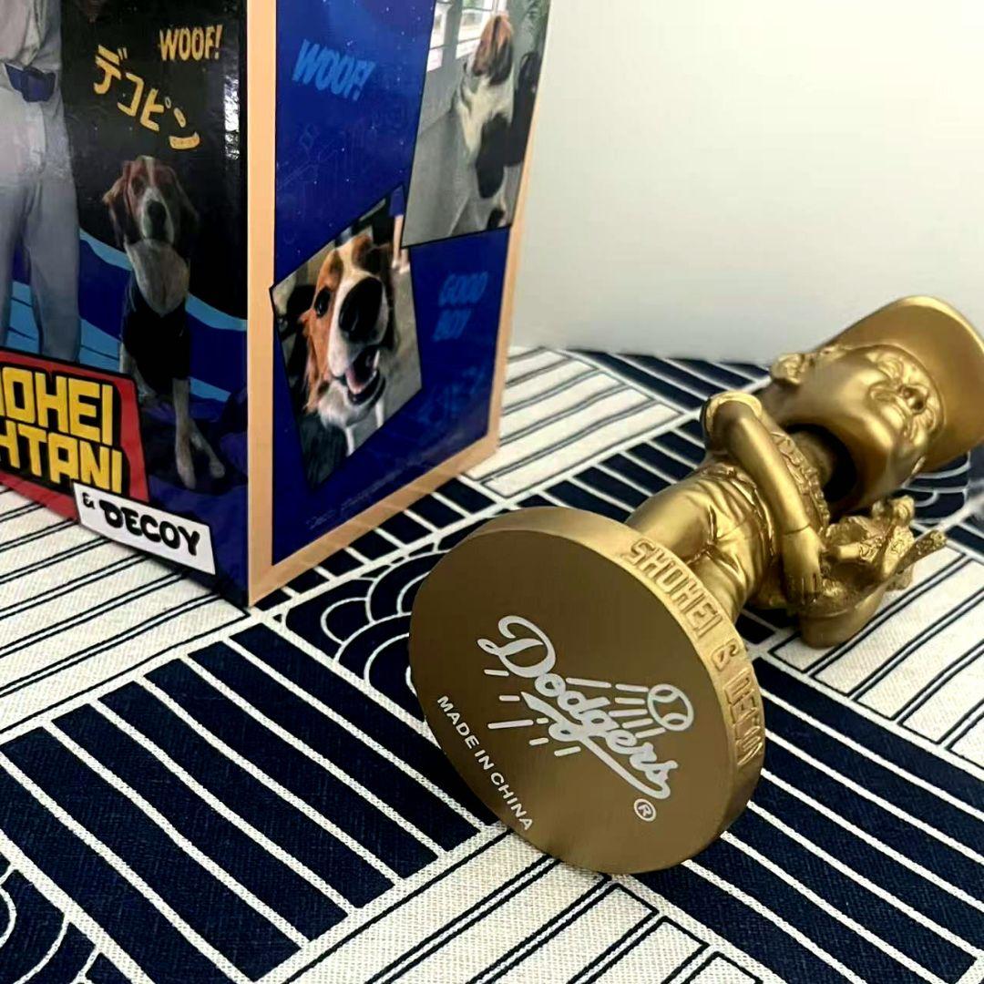 激レア 大谷翔平 デコピン ゴールド ボブルヘッド 来場者限定 - メルカリ