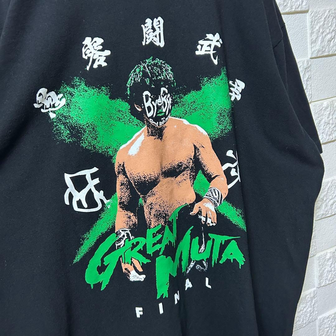 グレートムタ 引退記念 BYE-BYE 限定 Tシャツ 武藤敬司 - メルカリ
