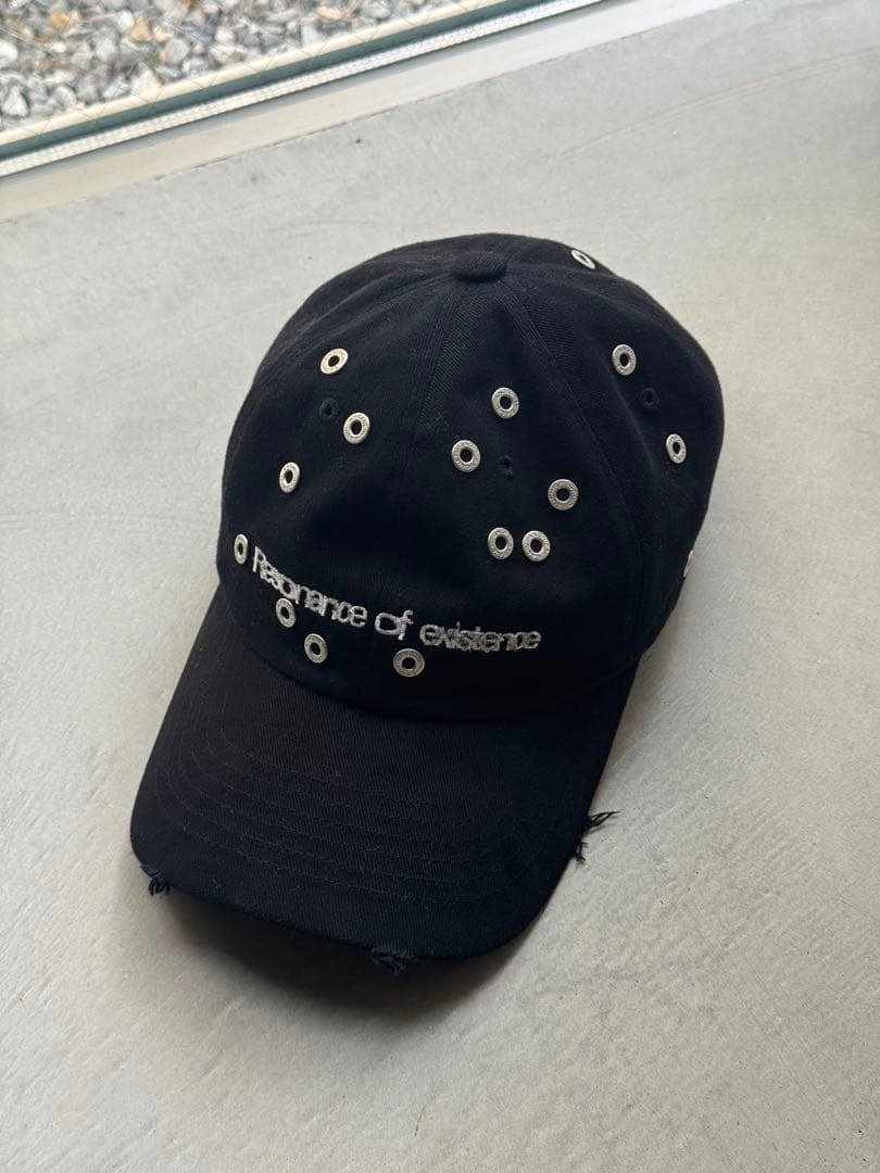 GADID ANONIEM CAP ガディッドアノニム キャップ ガディッドアノニム GADID ANONIEM 美品 キャップ 帽子 ブラック 黒 F