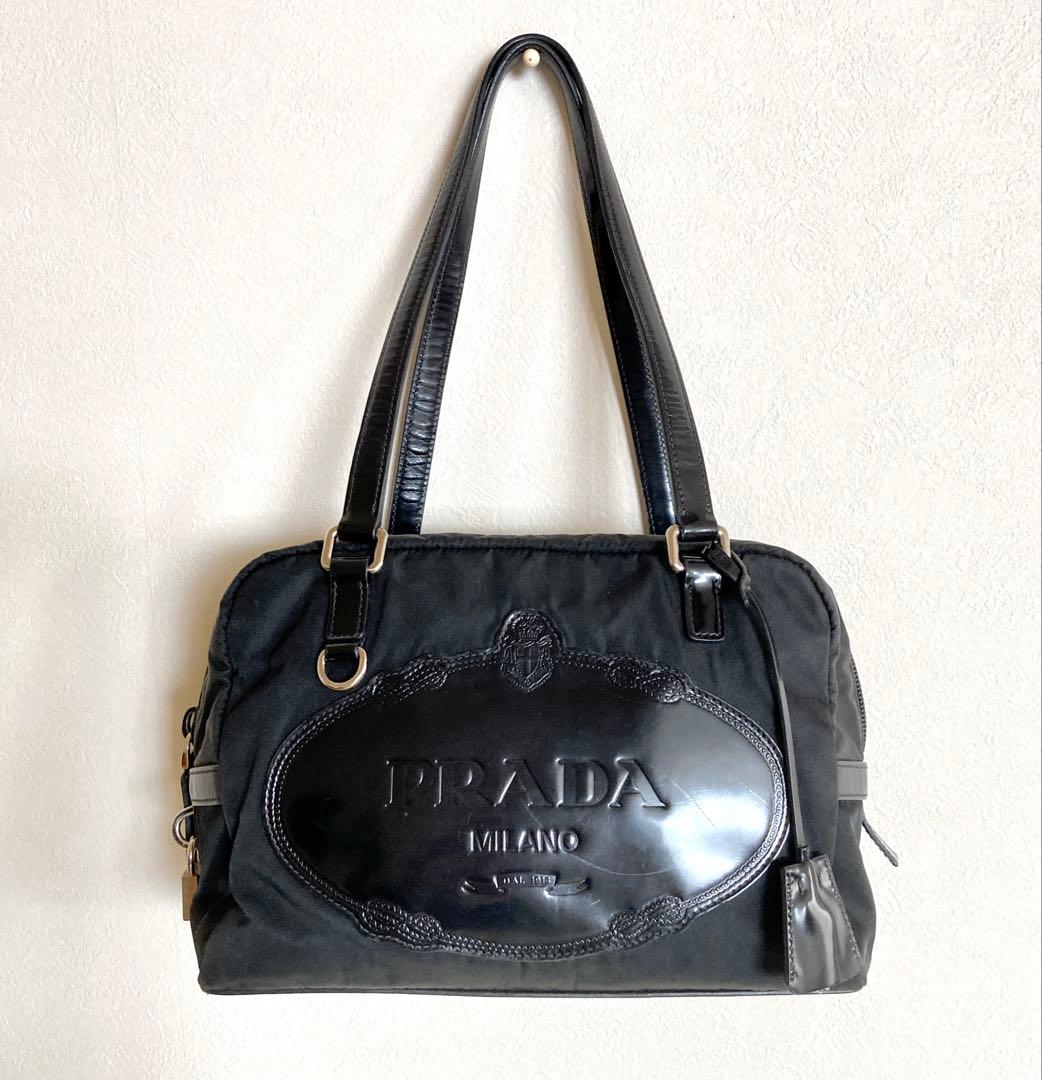 美品⭐︎PRADAナイロンショルダーバッグ PRADA(プラダ) nylon mini shoulder bag ナイロン ミニ ショルダー