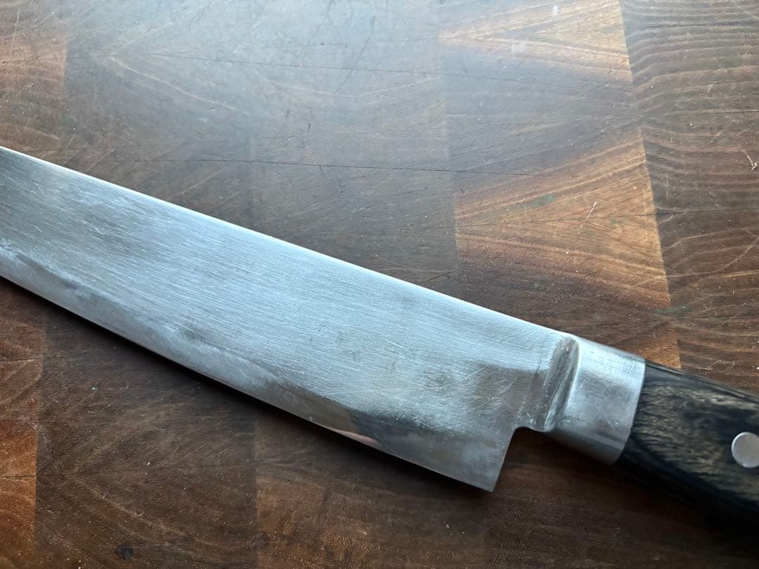 堺孝行 切付 牛刀 240mm 8寸 包丁 洋包丁 炭素鋼 研ぎ済み - メルカリ