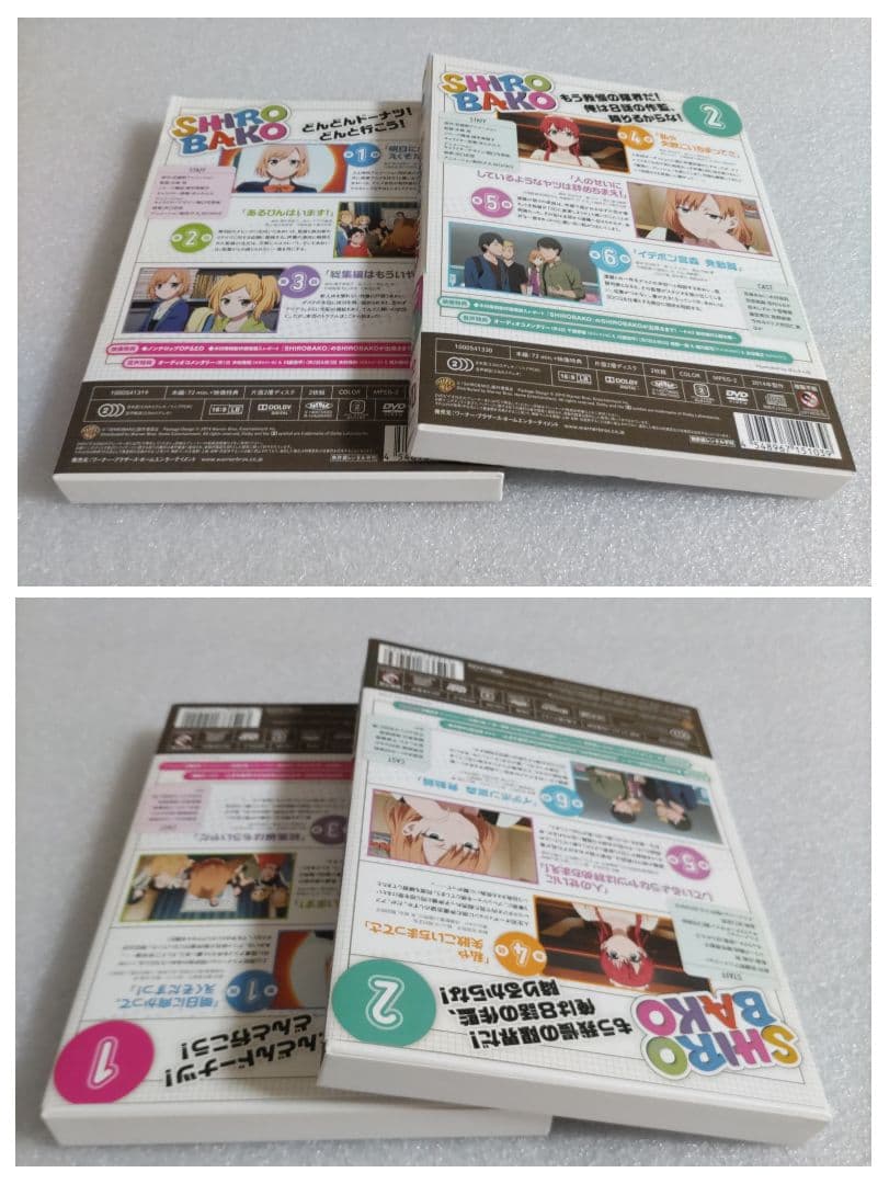 SHIROBAKO DVD 全8巻　劇場版DVD セット提供