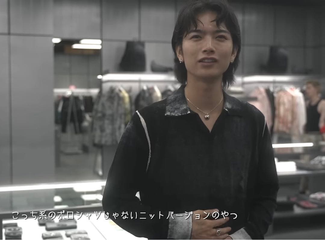 深水光太着用)DIESEL K-Lorenzo ニットポロシャツ - メルカリ