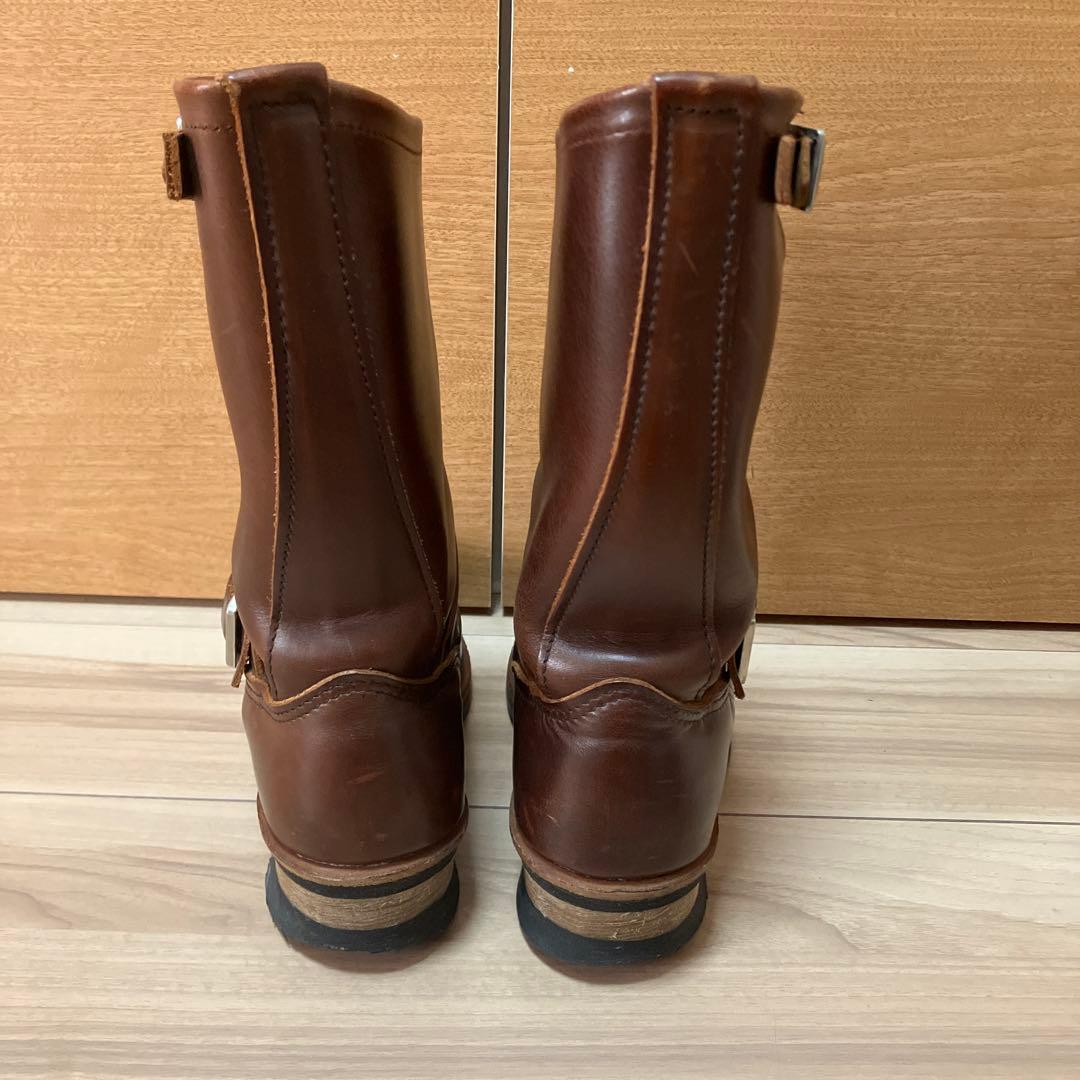 J*E様 限定品 RED WING SHOES エンジニアブーツ 5D ブラウン - メルカリ