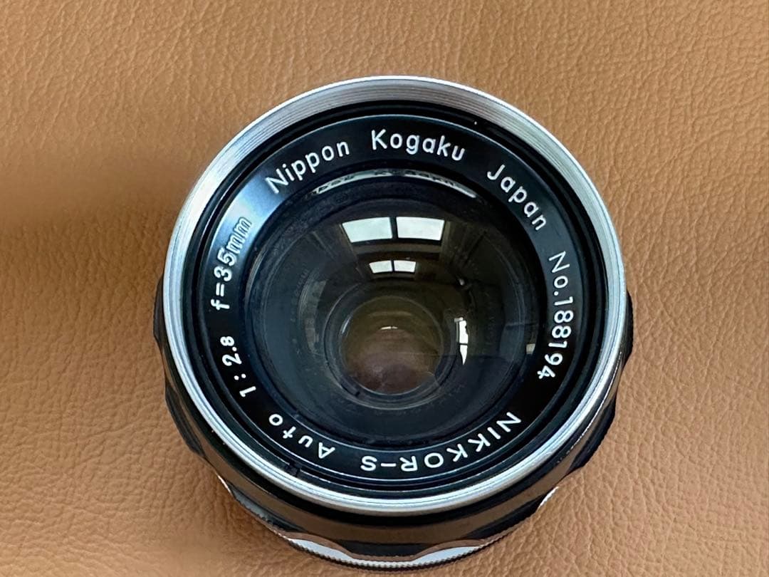 Nikon F アイレベル ボディ（前期型 ）、レンズ35mm 、135mm