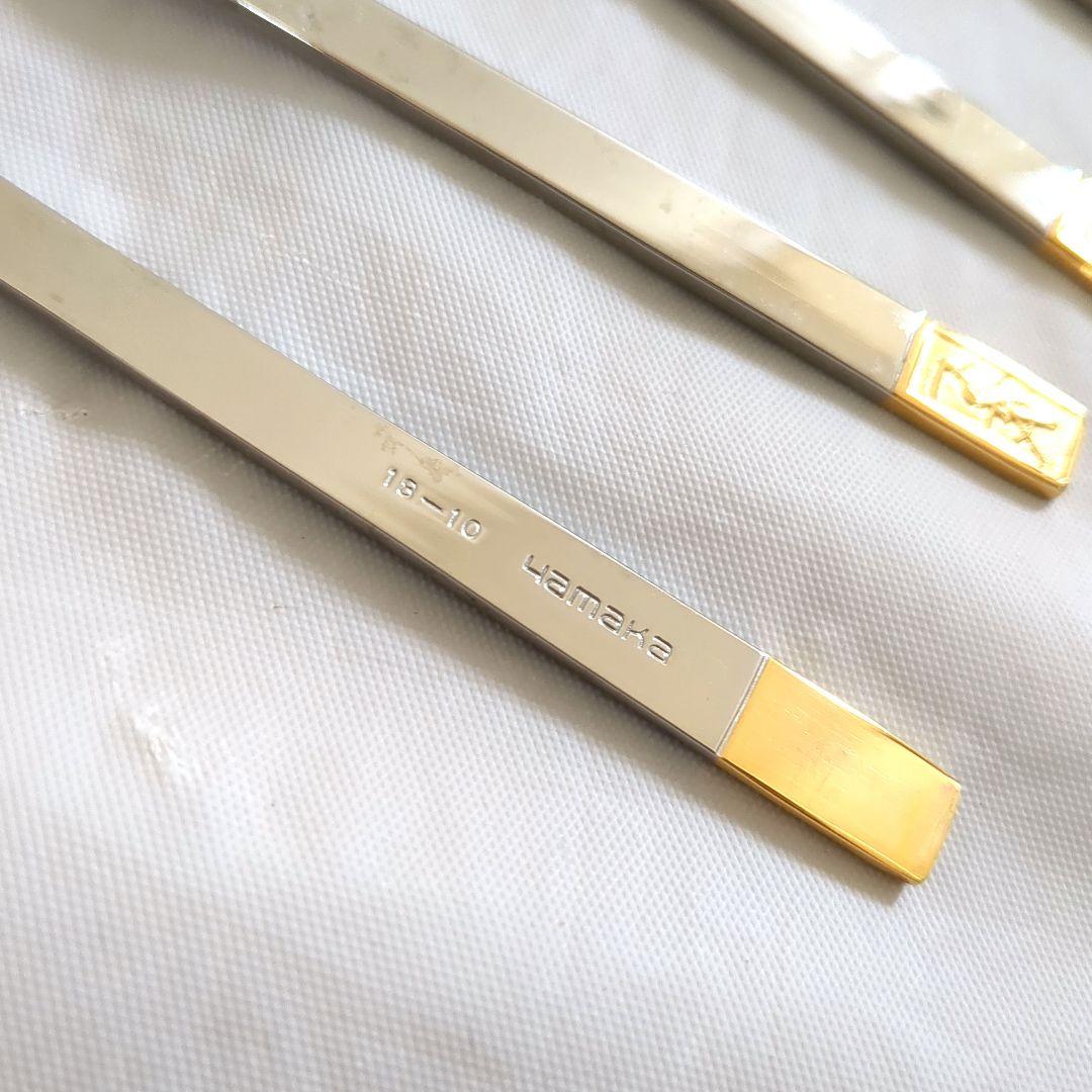 イブサンローラン 美品 スプーン5本セット カトラリー YSL - メルカリ