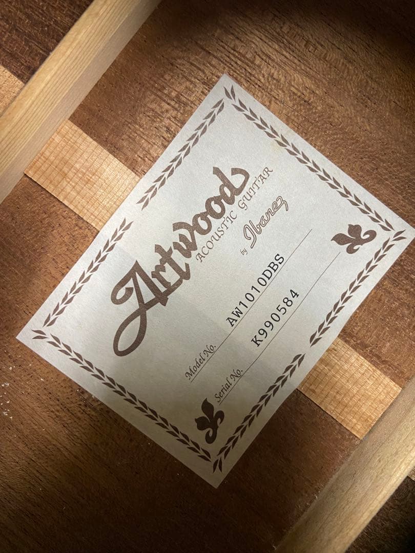 期間限定特価・アイバニーズ＜AW1010＞オール単板仕様・日本製 - メルカリ