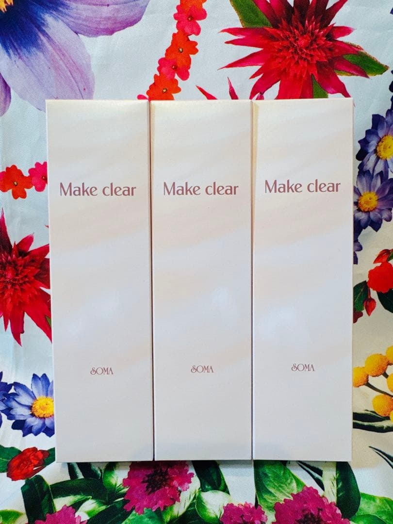 富さん★◆特典付【正規品】ソーマ化粧品★メイククリア 3本セット 富さん【正規品】ソーマ化粧品☆メイククリア 3本セット 特典付【正規