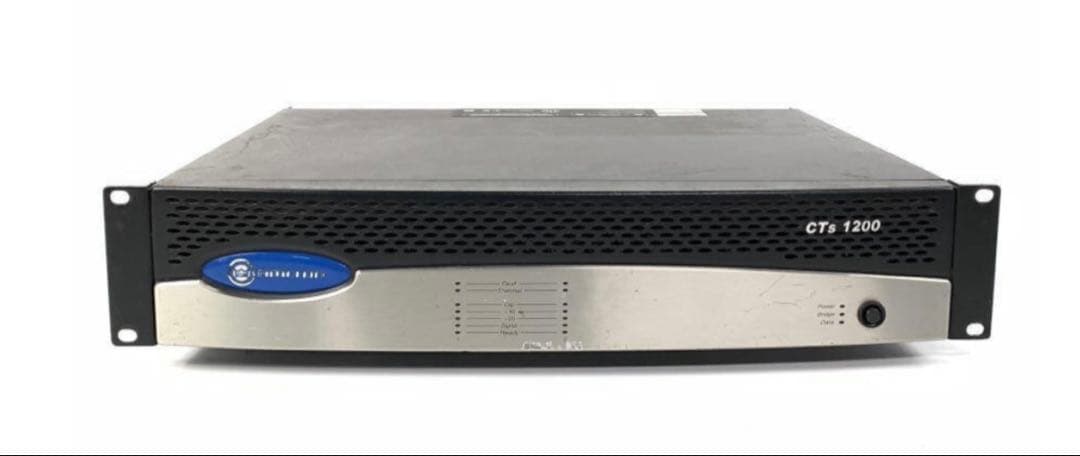 やまかな Amcron CTs1200 2chパワーアンプ動作品 Amcron CTs 1200 2chパワーアンプ 動作品 やまかな Amcron CTs1200 2ch