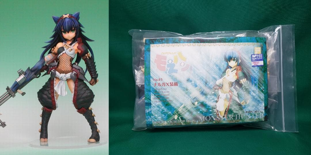 は*る様 りゅんりゅん亭 もえハン ナルガX装備 カラーレジンキット