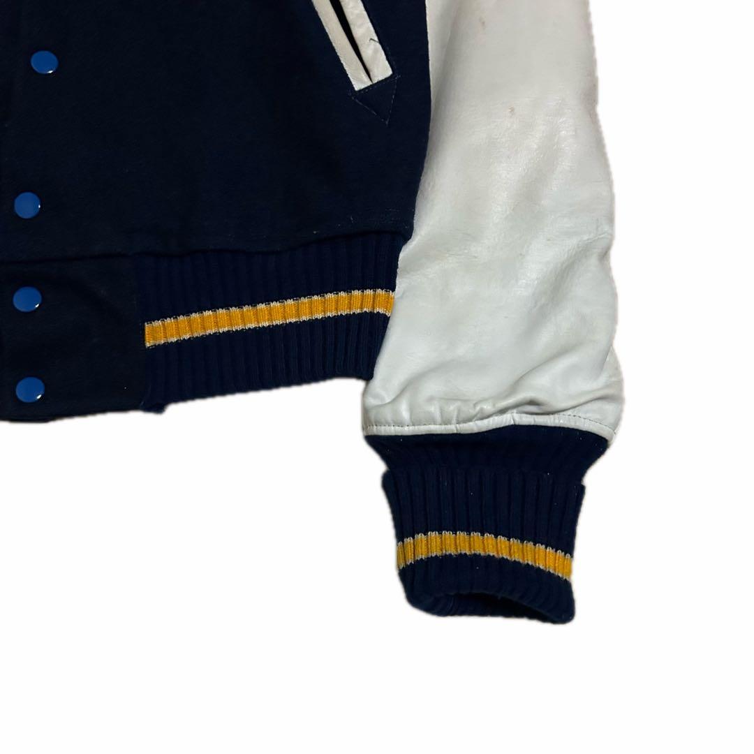 1996 A BATHING APE POST O'ALLS 刺繍スタジャン - メルカリ