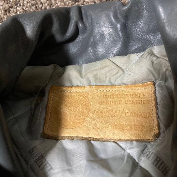 90s ビンテージ オールレザー スタジャン 希少 ビッグサイズ レア