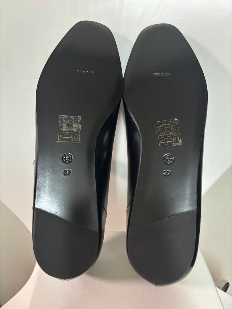 新品・未使用】ザロウ メリージェーン ブラック 37 フラットシューズ