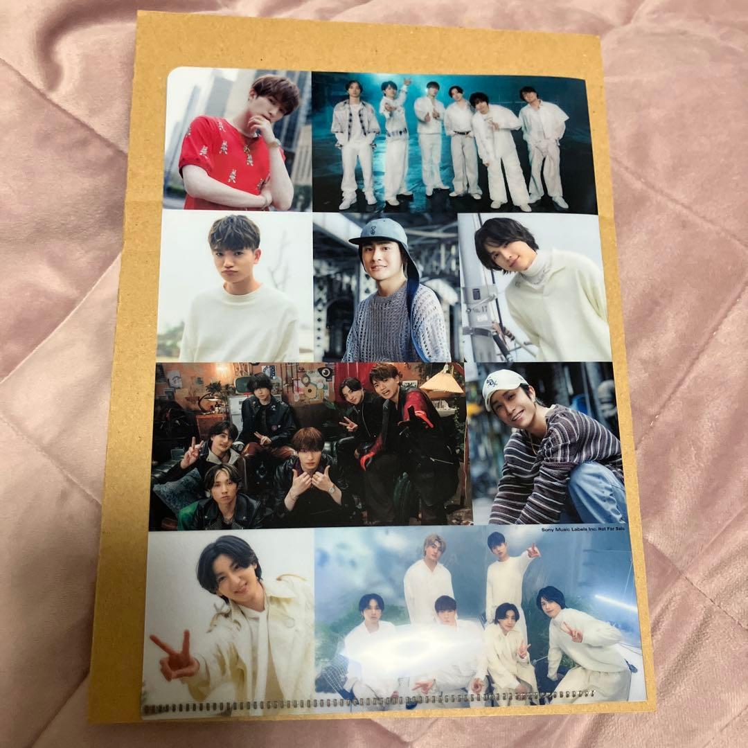 SixTONES クリアファイル GONG / ここに帰ってきて 通常盤 - メルカリ