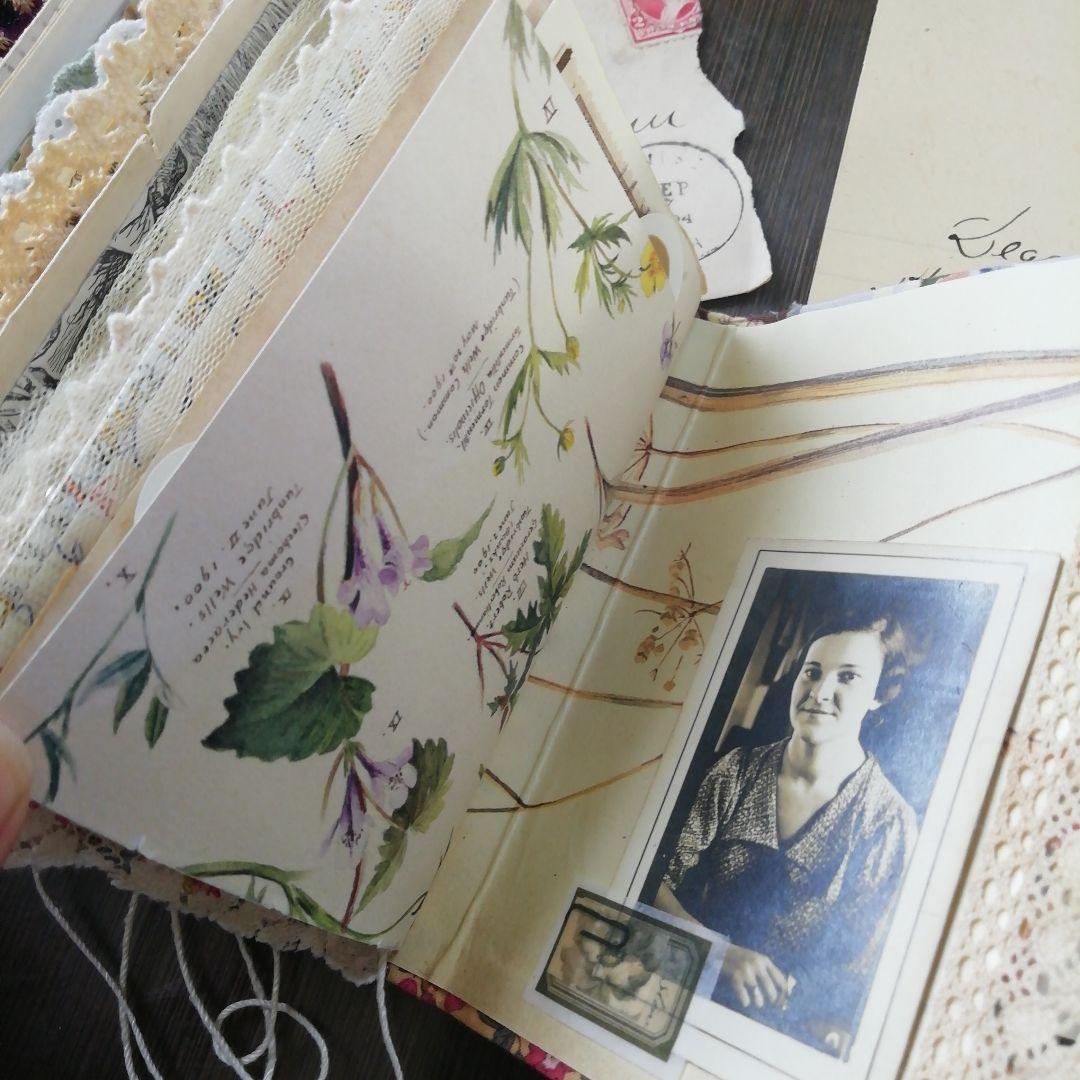 小さくて分厚いジャンクジャーナル 雑記帳 ヴィンテージ - メルカリ