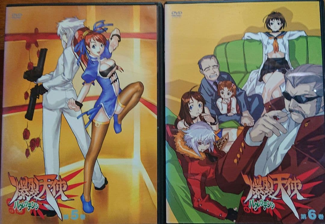 爆裂天使 特別限定版DVD コレクターズセット 1巻～10巻 BOX付 - メルカリ