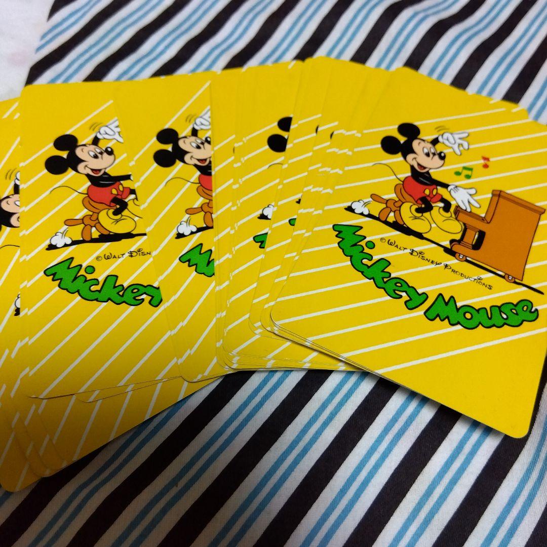 昭和レトロ ミッキーマウス トランプ 任天堂 - メルカリ