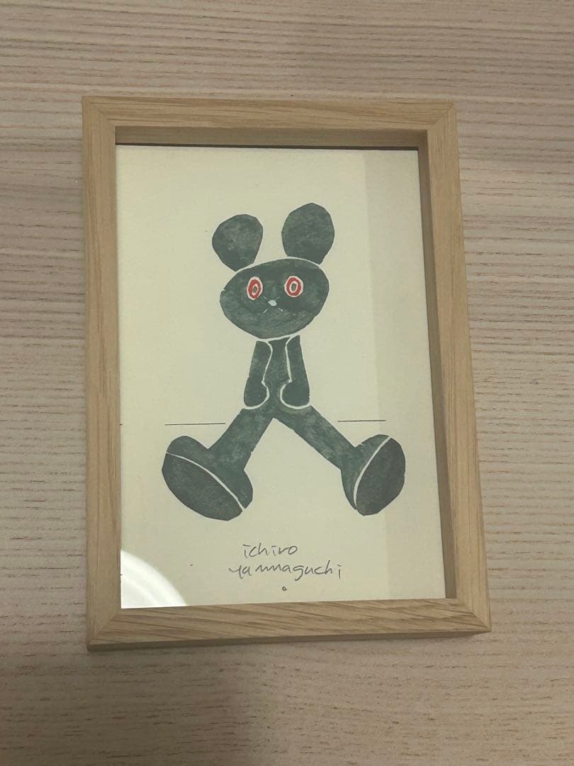 山口一郎　　原画　　ポストカード　くま　テディベア 山口一郎 原画 ポストカード テディベア - メルカリ