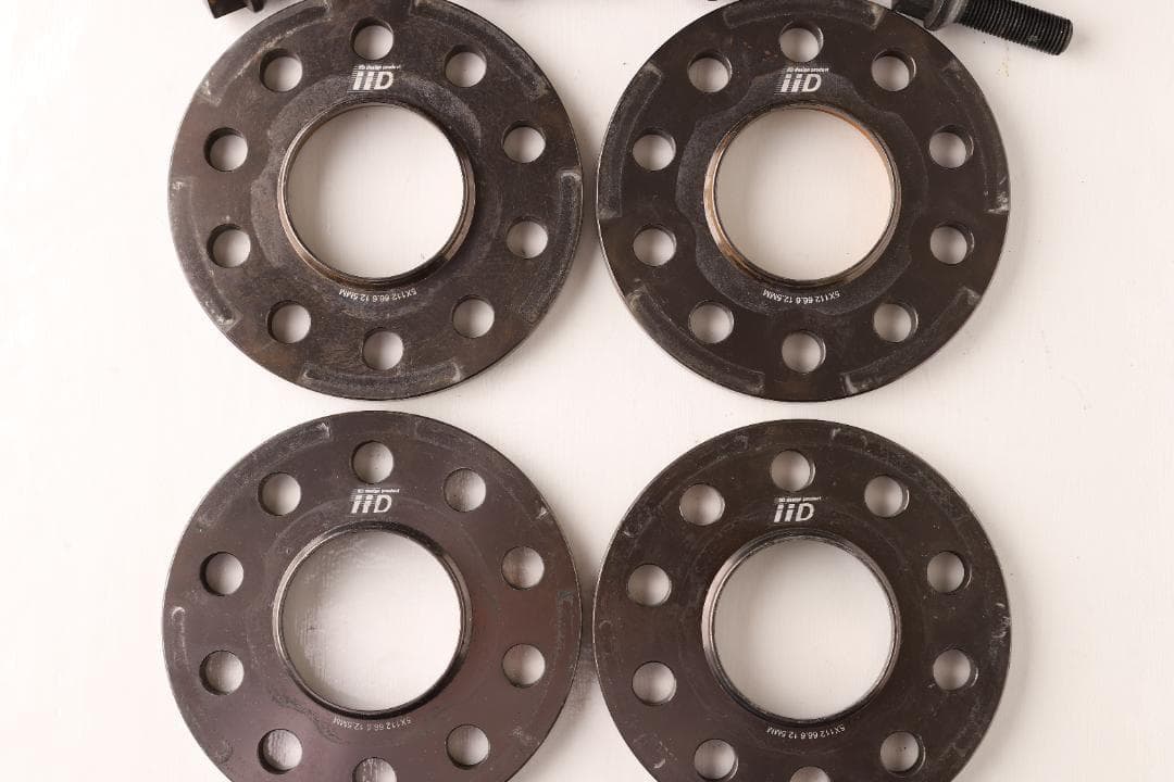 iiD ホイールスペーサー 4枚(1台分) 12.5mm 5穴/112 ベンツ