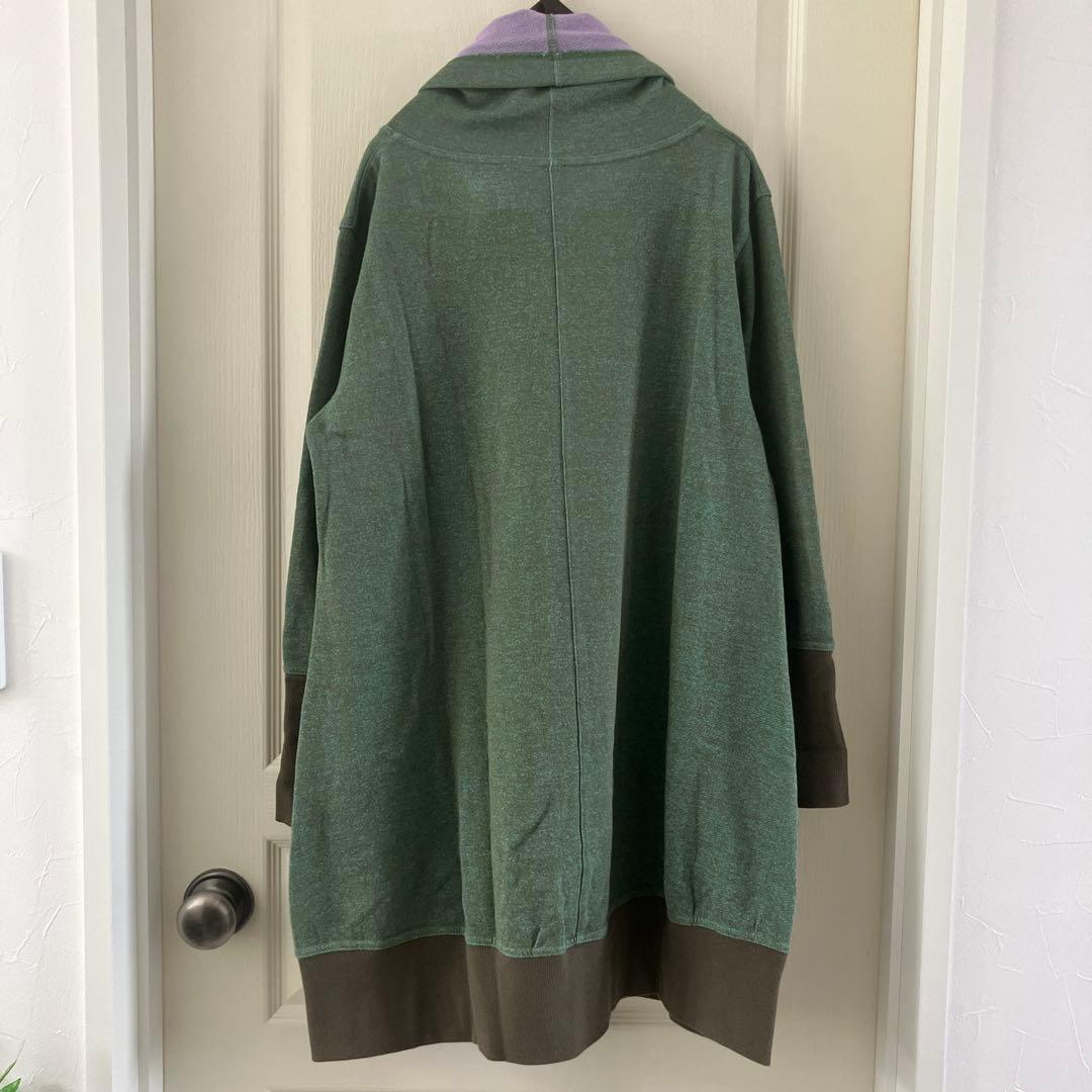 美品キューブキューブcubecubeセンソユニコグリーンスウェット