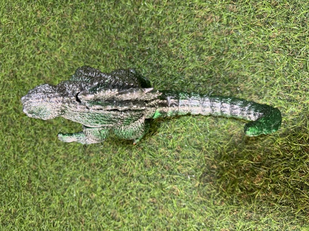 天築工芸 ゴジラ 1962 ソフビキット メタリックグリーン